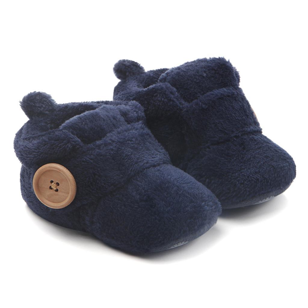 Baby Soft Cloth Sole Shoes Winter Warm Toddler Shoes