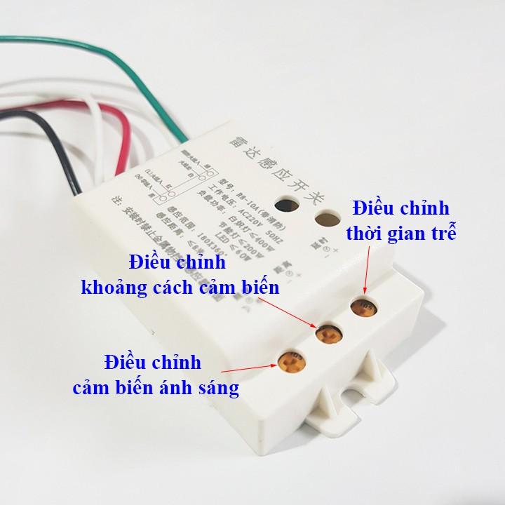 Công tắc cảm biến vi sóng radar V4