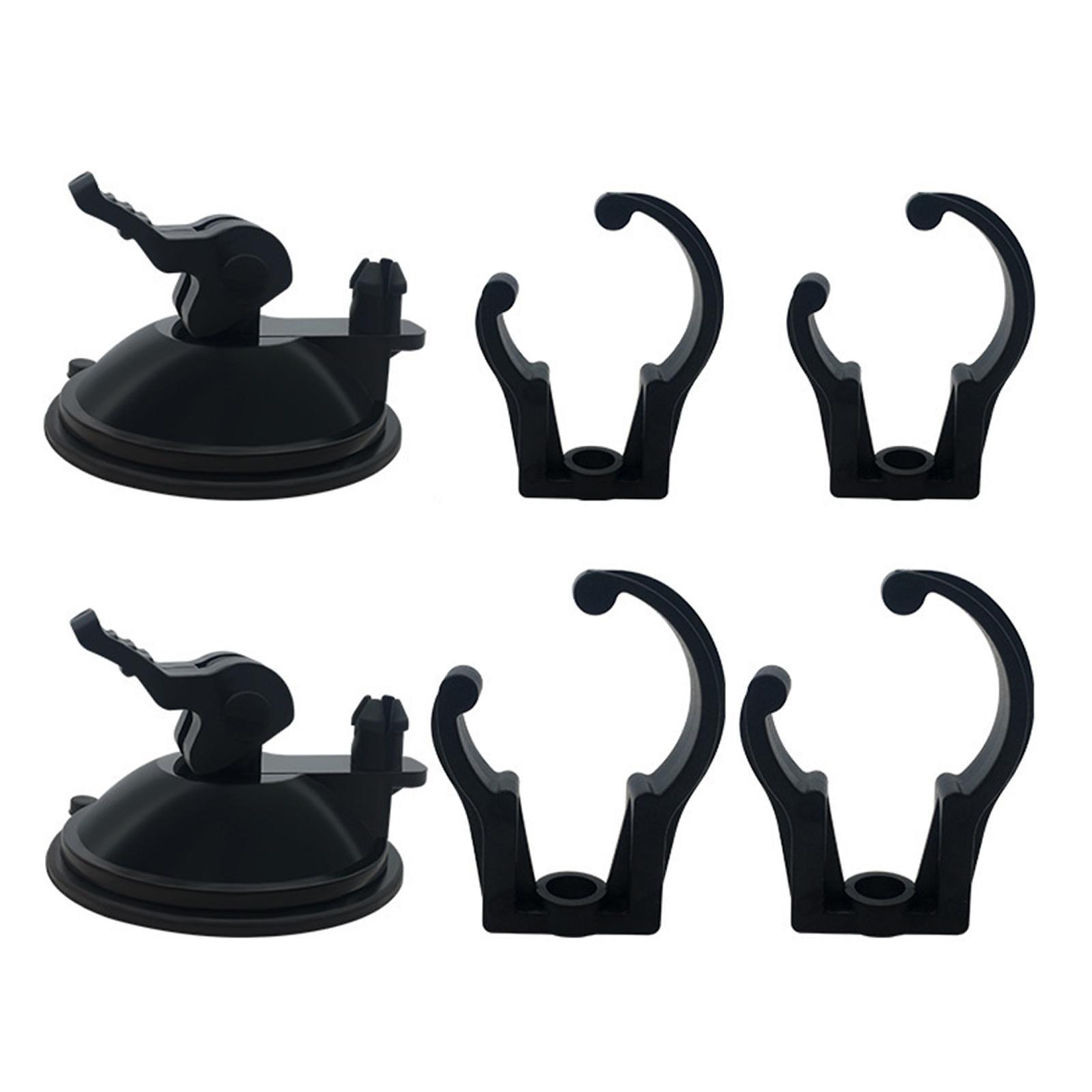 Aquarium Suction Cup Clips Fish Tank Hose Holder Clips Water Pipes LED Light