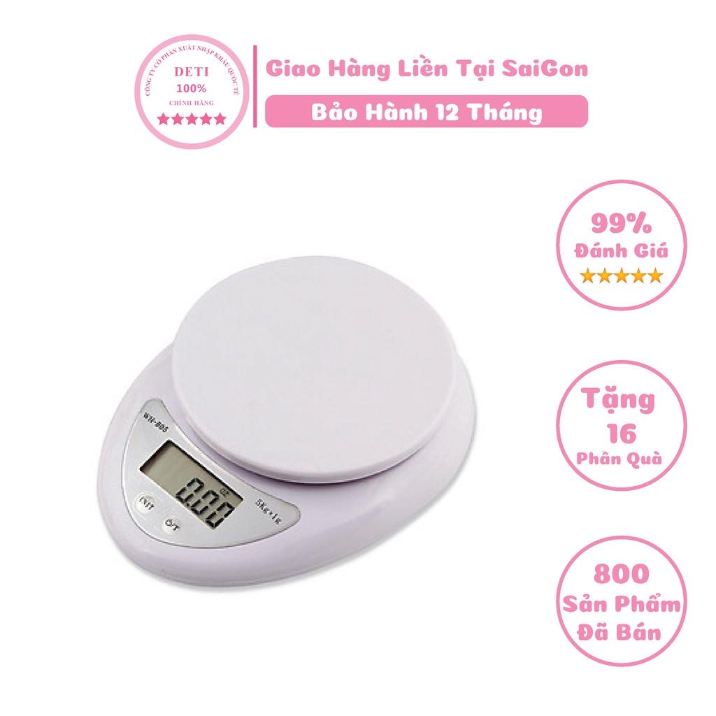 Cân tiểu ly nhà bếp điện tử 5kg hàng chính hãng bảo hành 12 tháng