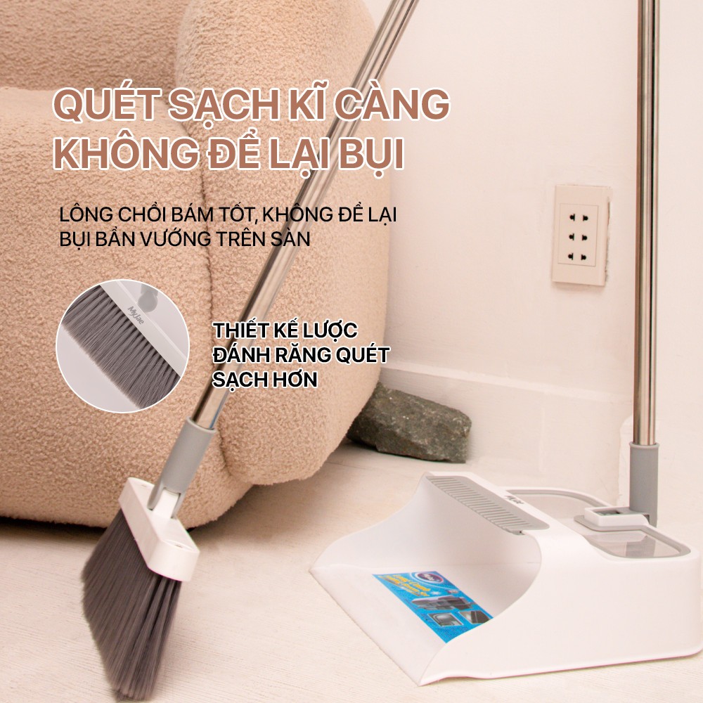 SỐ LƯỢNG CÓ HẠN - Bộ 3 món dụng cụ lau dọn gia đình tiện lơi, thông minh, tiết kiệm thời gian