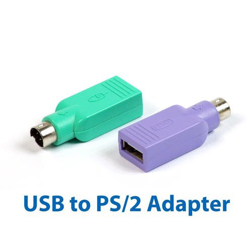 ĐẦU CHUYỂN PS2 RA USB CHO CHUỘT VÀ BÀN PHÍM