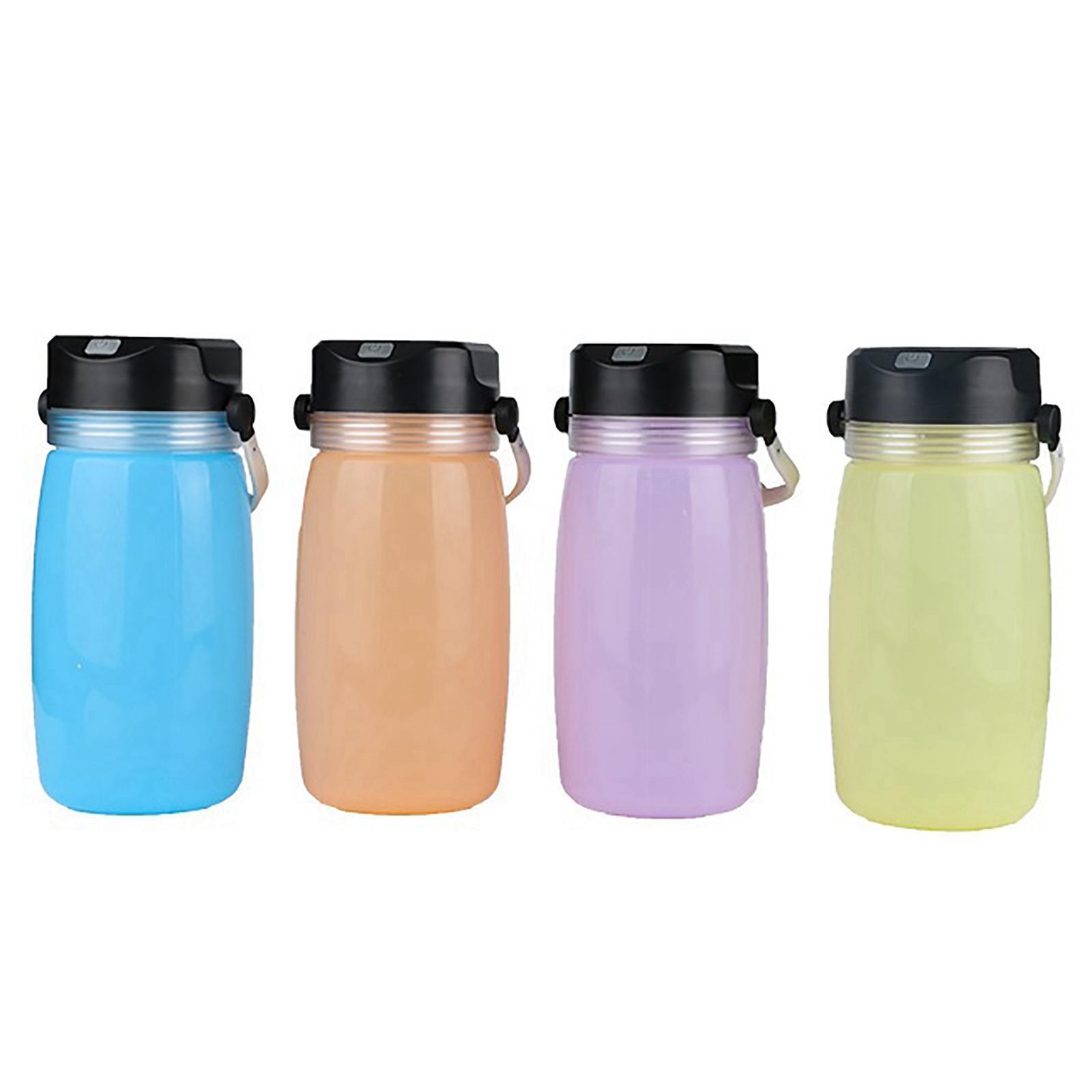 Sports Water Bottle Lantern Camping Lamp for Outdoor Camping Camping Lamp Solar Charging Luminous Water Cup