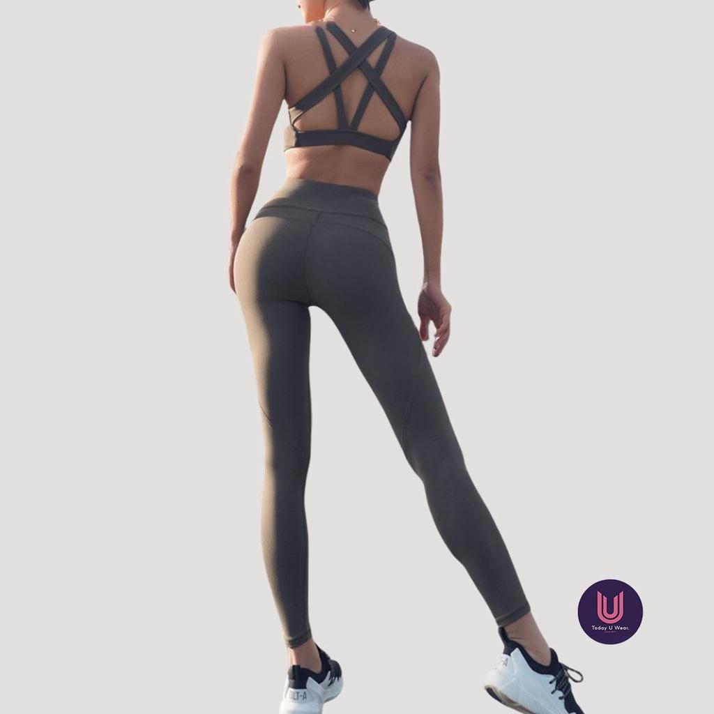 Quần Legging Thể Thao Tập Gym Yoga Jimmy Tights ( cạp cao, co giãn và thấm hút tốt