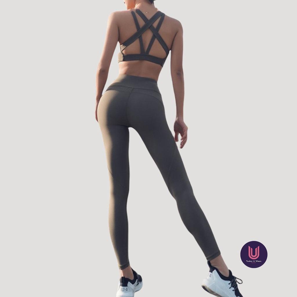 Quần Legging Thể Thao Tập Gym Yoga Jimmy Tights ( cạp cao, co giãn và thấm hút tốt)