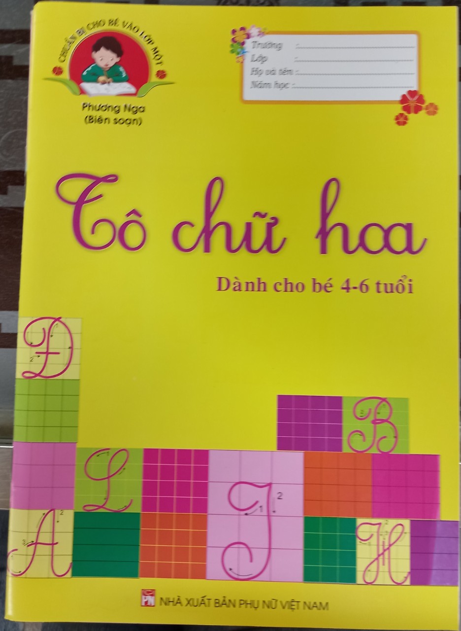 Bộ 5 cuốn tô màu ( chuẩn bị cho bé vào lớp 1, tập tô chữ , tập tô, tập tô chữ tiếng anh....)