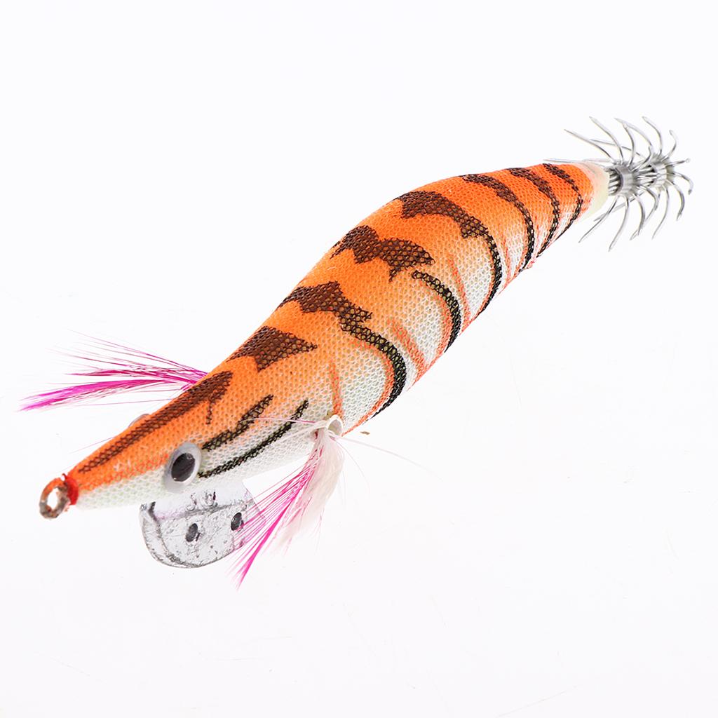 Silicone Simulation Noctilucent Soft Prawn Shrimp Fishing Lure Hook Bait