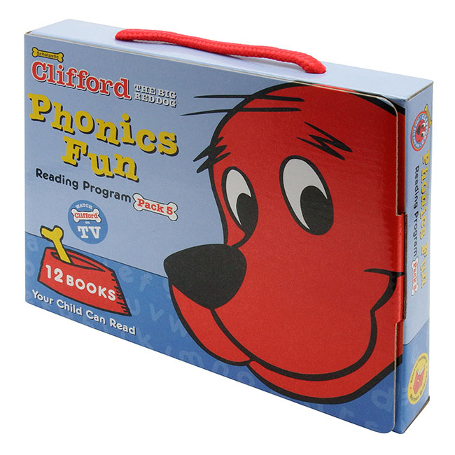 [Hàng thanh lý miễn đổi trả] Clifford Phonics Fun Pack 5 (W/CD)