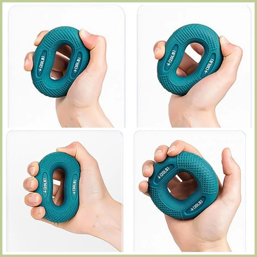 Vòng Bóng Tập Cổ Tay Thông Minh Silicone Thể Dục Tự Khởi Động Dành Cho Người Chơi Thể Thao Người Làm Văn Phòng Xả Stress Luyện Tập Bóng mềm bóp giảm căng thẳng dùng Bóng Bóp Cao Su Tập Cơ Tay Phục Hồi Chức Năng Sau Tai Biến