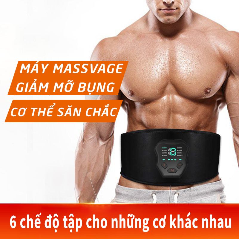 Máy massage đánh tan mỡ bụng đai nịt bụng giảm vòng 2- D1586