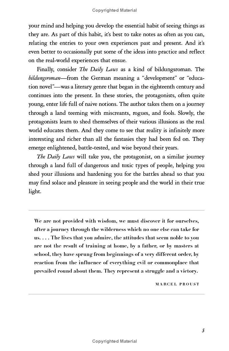 Sách ngoại văn: The Daily Laws