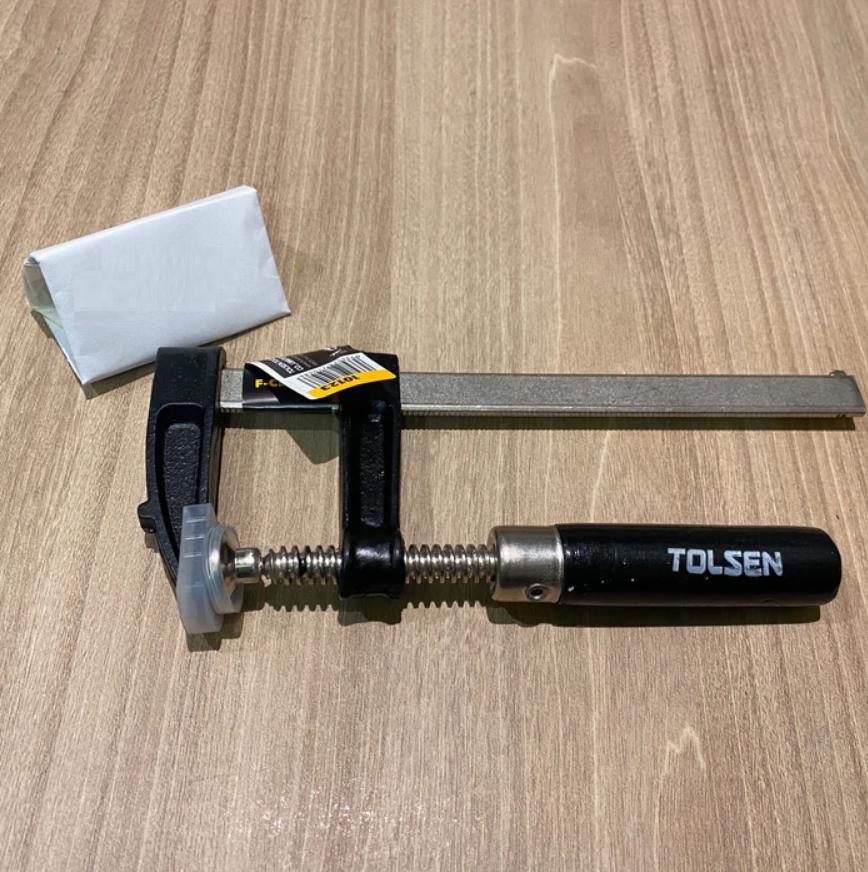 CẢO CHỮ F CÁN GỖ TOLSEN  - HÀNG CHÍNH HÃNG