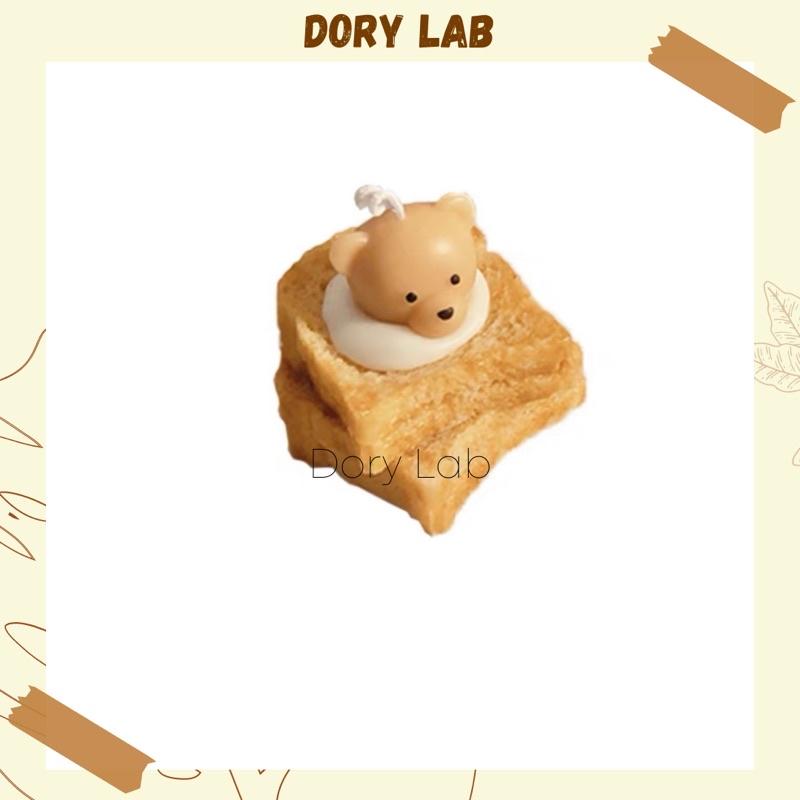 Nến Thơm Bánh Mì Sandwich 2 Lớp Mix Topping Nhiều Mẫu Handmade, Phụ Kiện Trang Trí - Dory Lab