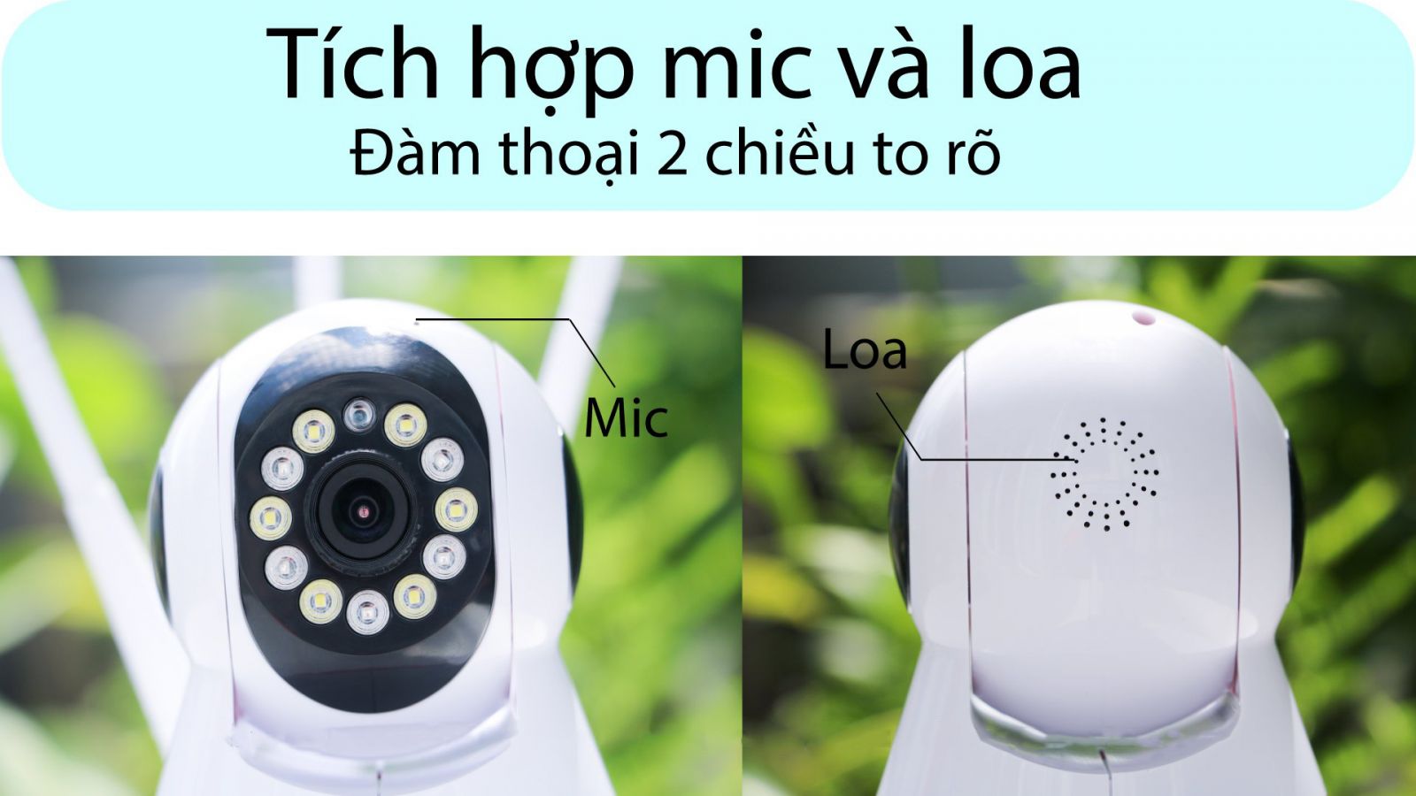 Camera Yoosee 3 Râu 5.0Mpx 11 Led Góc Rộng Siêu Nét Full Hd Hồng Ngoại Quay Đêm, Đàm Thoại 2 Chiều Full Box Hàng Chính Hãng