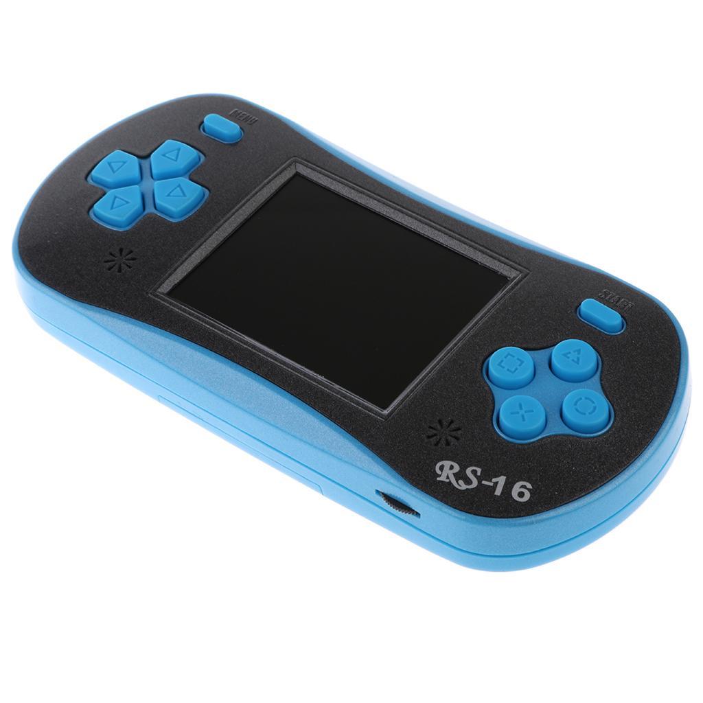 2Piece RS-16 2.5" LCD Classic Handheld Video Console w/ 260 Games Blue+Green