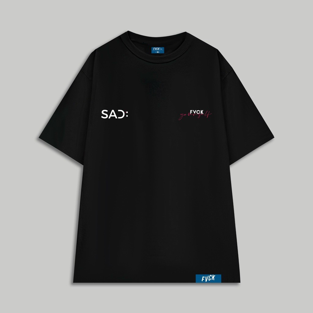 Áo thun nam nữ FVCK BAD DAY áo phông tay lỡ unisex from rộng Miashop
