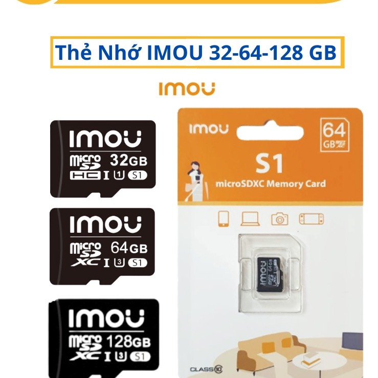 Thẻ nhớ chất lượng chuyên camera 32GB 64GB MicroSD, thẻ nhớ IMOoU 32GB S1 đọc 95Mb/s, thẻ nhớ DSS 64GB T1 - Hàng chiính hãng cao cấp xịn Phụ Kiện - no fake - Miếng lót chuột
