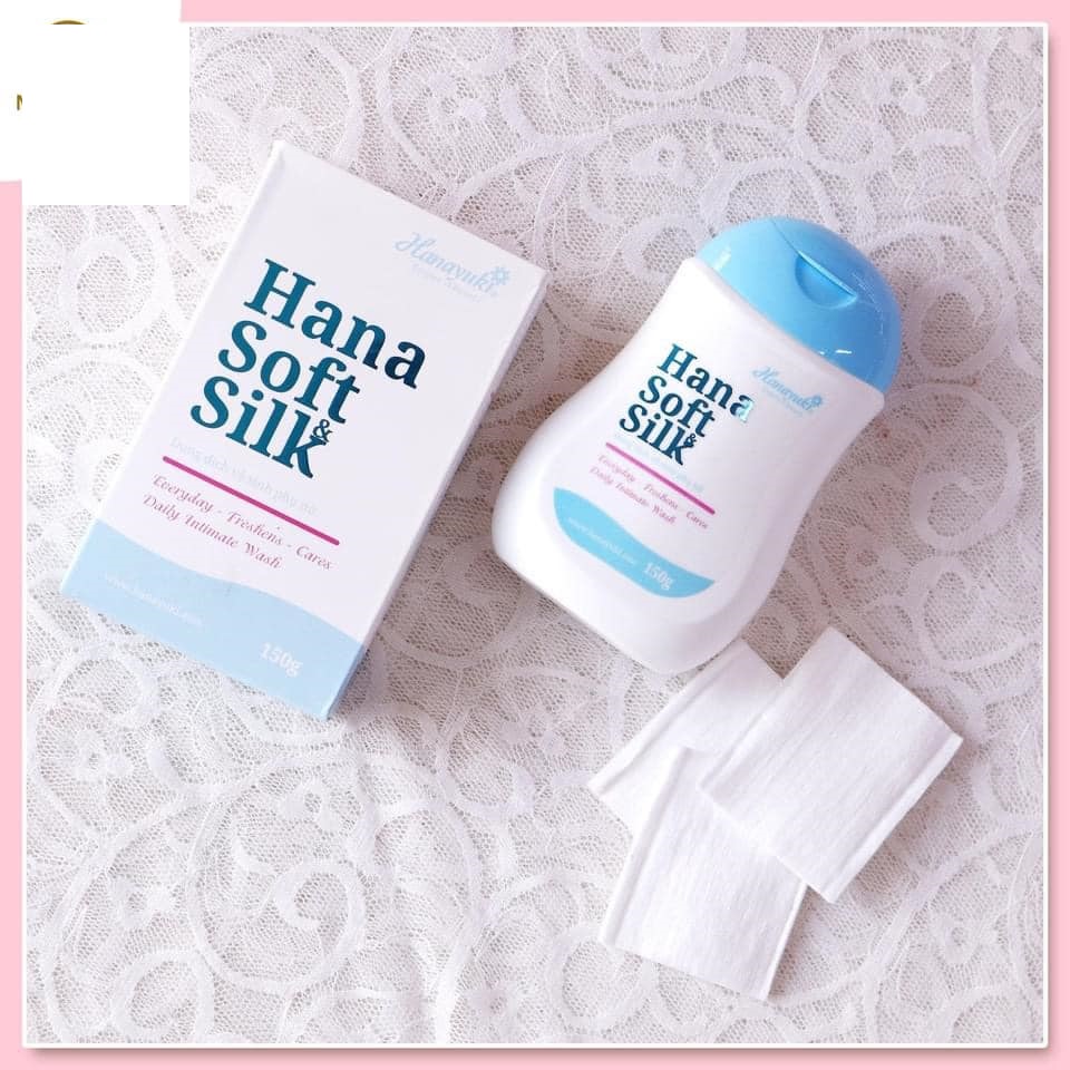 DUNG DỊCH VỆ SINH PHỤ NỮ HANA SOFT SILK HANAYUKI