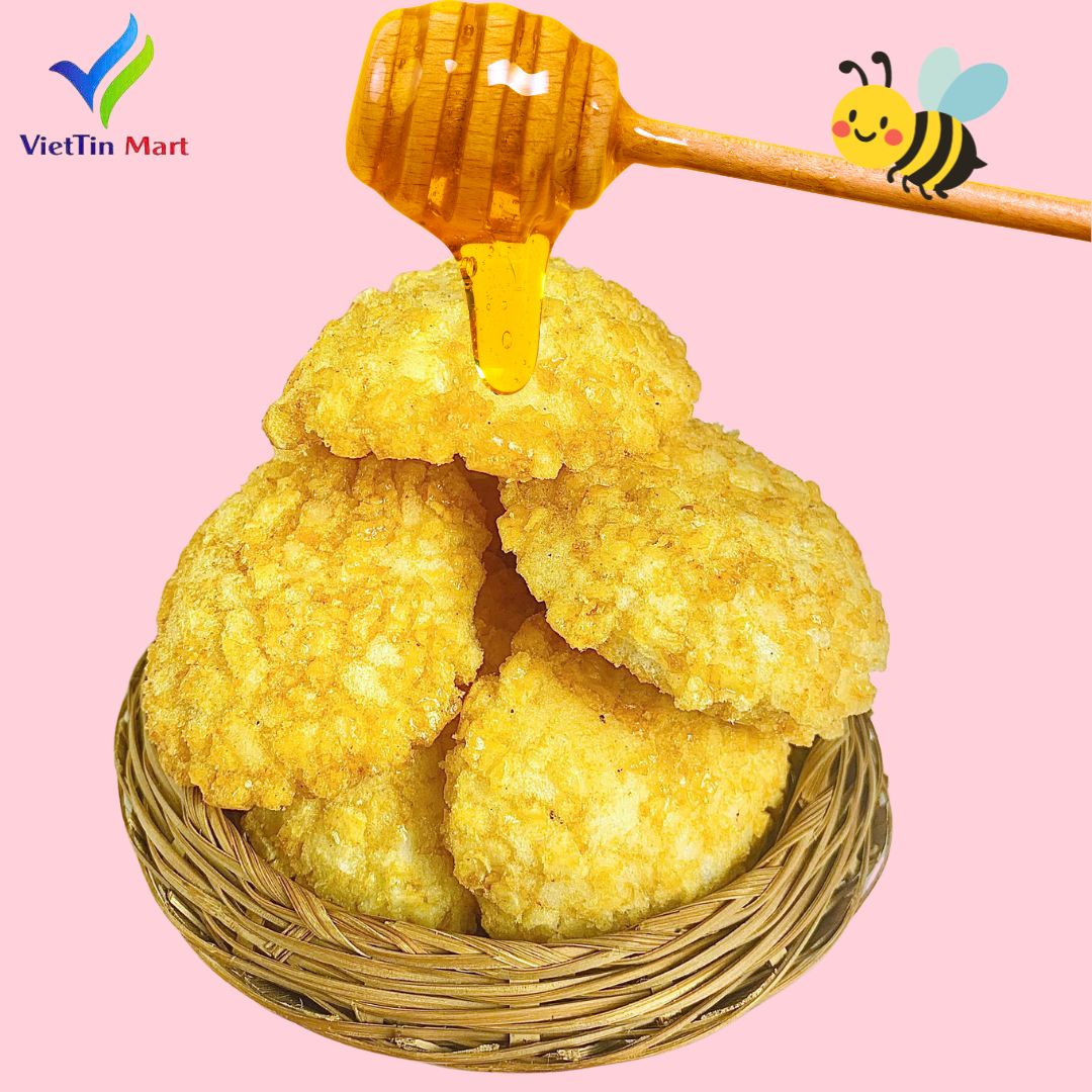 Bánh Gạo Mật Ong 500g Viettin Mart