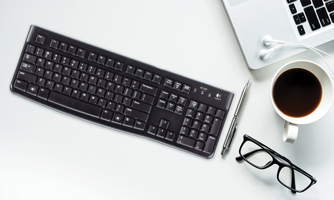 Bàn phím Logitech K120 (920-002582) - Cài đặt đơn giản