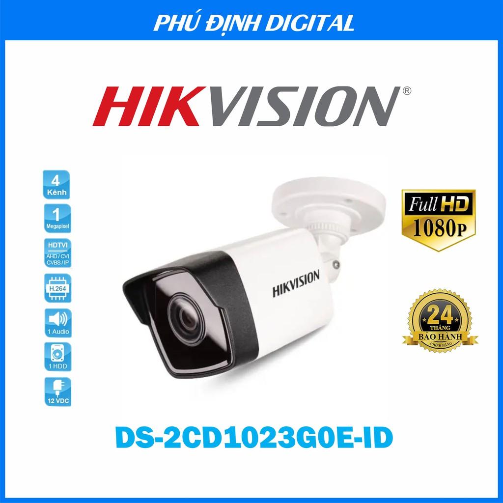 Camera ip 2mp Hikvision mã DS-2CD1023G0E-ID - Hàng Chính Hãng