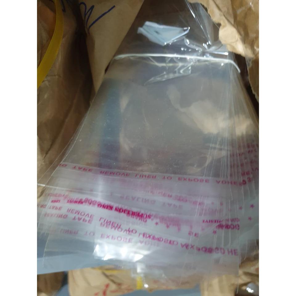 1kg túi bọc ni lông bóng kiếng dán miệng bao đựng quần áo hàng hóa bịch nilon lì xì hay trang sức.