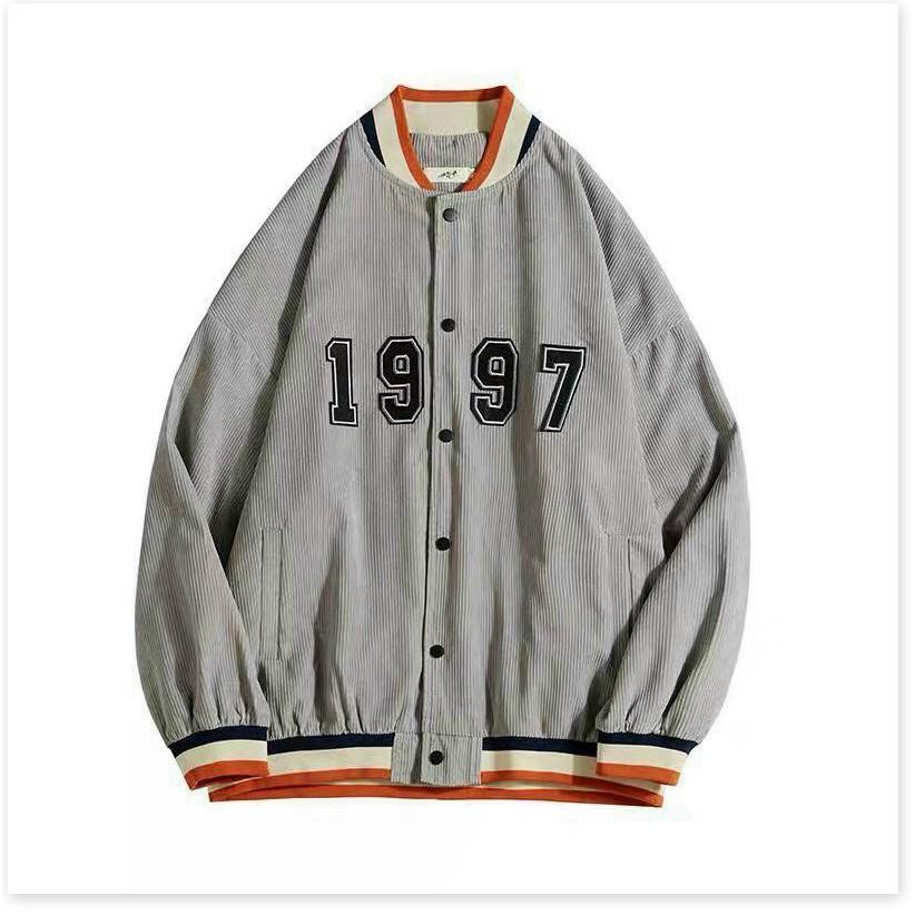 ÁO KHOÁC NHUNG NAM NỮ 1997 BOMBER UNISEX CHẤT LIỆU THOÁNG MÁT CHO MÙA HÈ TRANG NEMO 36 FASHION