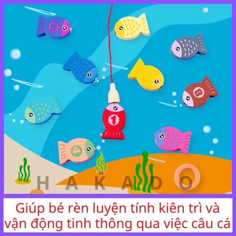 BẢNG CÂU CÁ GỖ 6 IN 1 CÓ BẢNG CHỮ CÁI TIẾNG VIỆT, BÉ HỌC HÌNH KHỐI SỐ MÀU SẮC PHƯƠNG TIỆN GIAO THÔNG