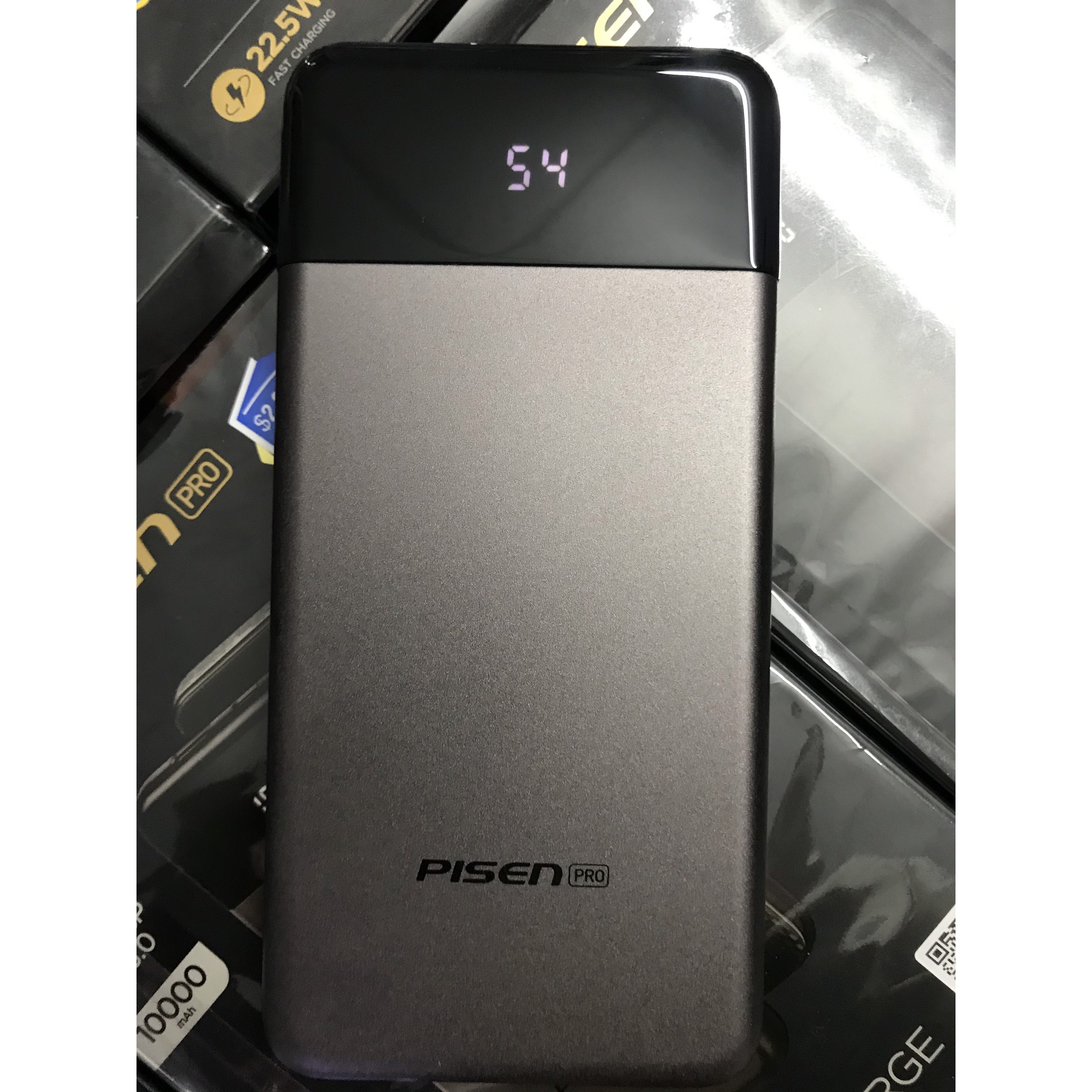 Sạc dự phòng Pisen Quick HW-S1 10000(SuperCharge 22.5W) 10000mAh, TS-D253, Sạc nhanh lên đến 18W đầu vào là 22.5W đầu ra - Pisen Quick HW-S1_Hàng chính hãng