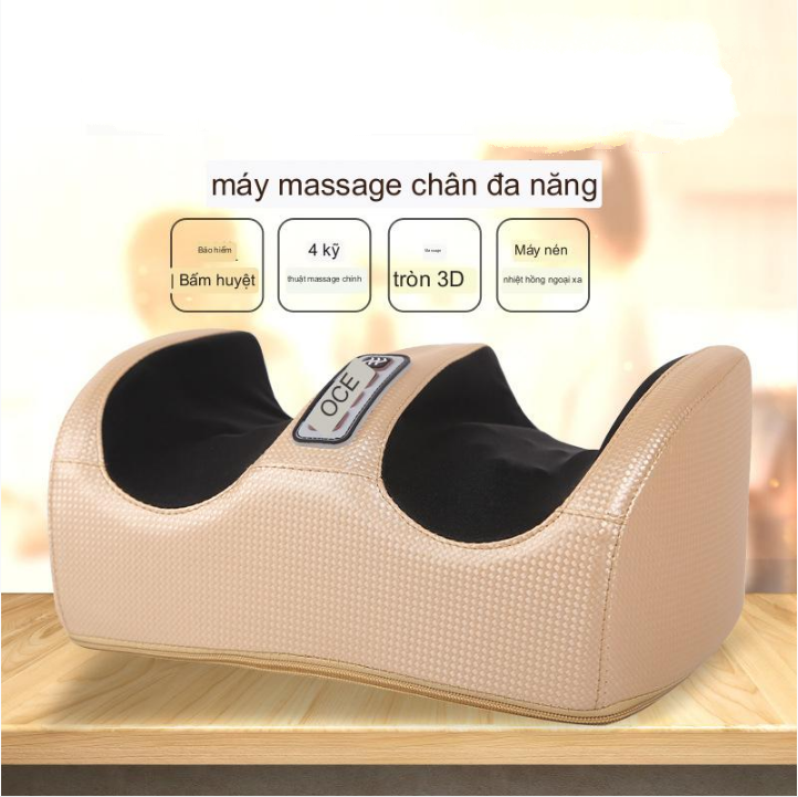 Máy Massage Chân 20 con lăn có Chườm nóng SPA Shiatsu
