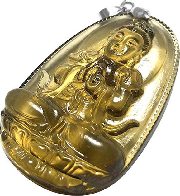 Mặt Dây Chuyền Khắc Ngài Như Lai Đại Nhật Bạc Quang Thản MDNA147