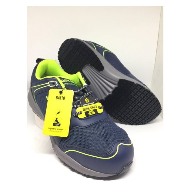 Giày Bảo Hộ Safety Jogger Balto, Da Chất Lượng Cao, Đế PU, Chịu Nhiệt Cao, Chống Trượt, Đâm Xuyên