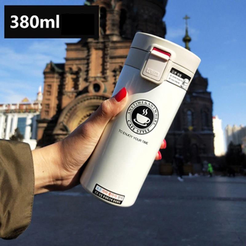 BÌNH GIỮ NHIỆT LY GIỮ NHIỆT 380ML CHẤT LƯỢNG - Bình Đựng Cafe Giữ Nhiệt 380 ml Loại Tốt