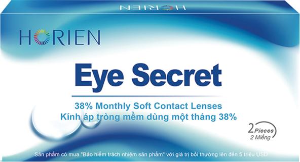 [Một cặp] Kính Áp Tròng Trong Suốt Dùng 1 Tháng Eye Secret KT1T (3.5 Độ)