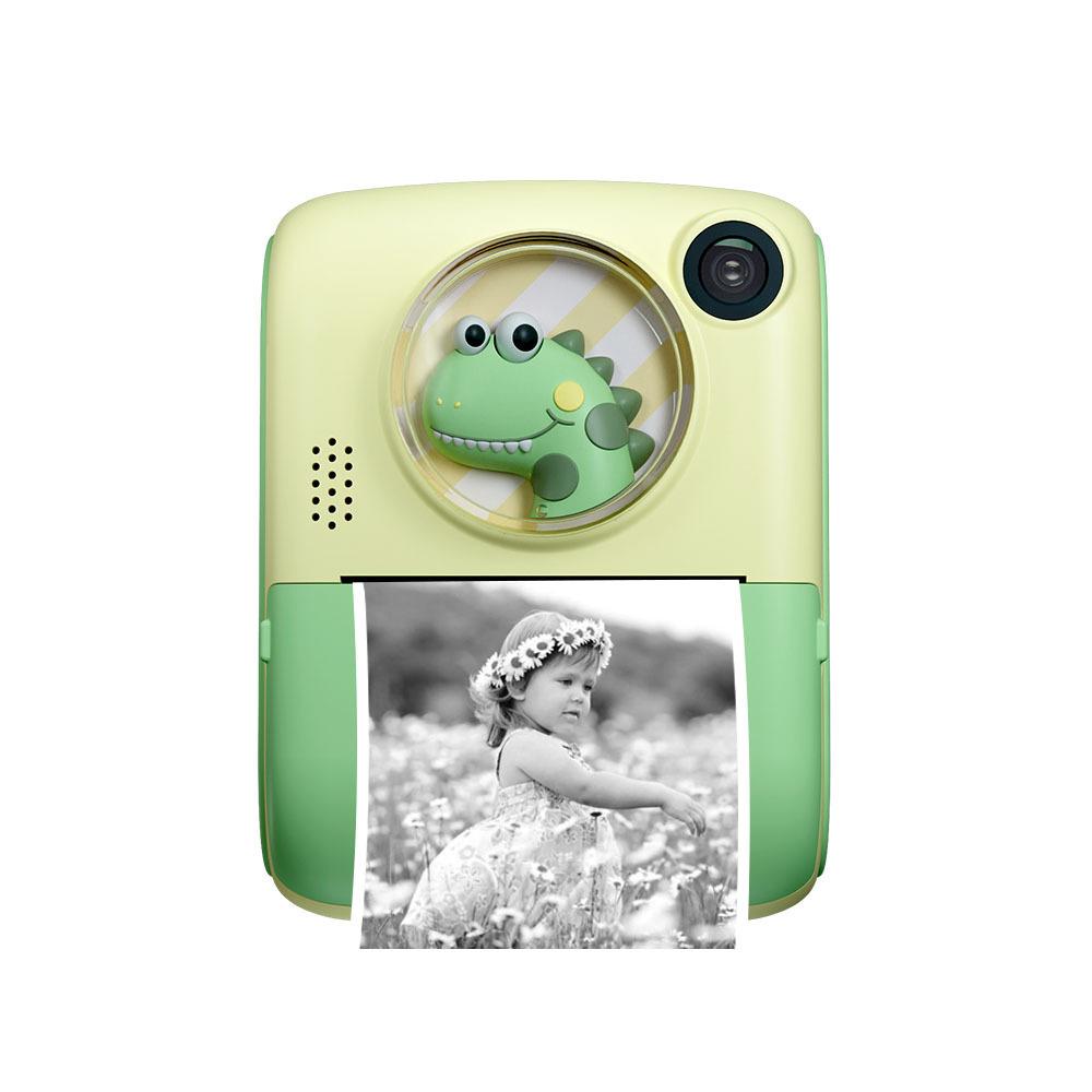 Phong cách mới nhất dành cho trẻ em mới in Polaroid máy ảnh hoạt hình kỹ thuật số độ nét cao hẹn giờ chụp ảnh ống kính kép chơi máy ảnh