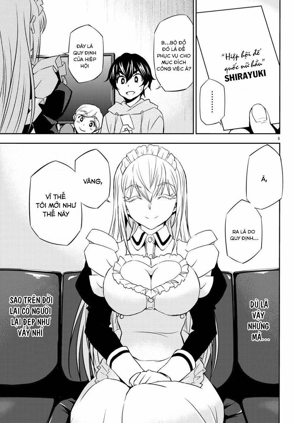 :oshikake maid shirayuki-san chapter 1 11
