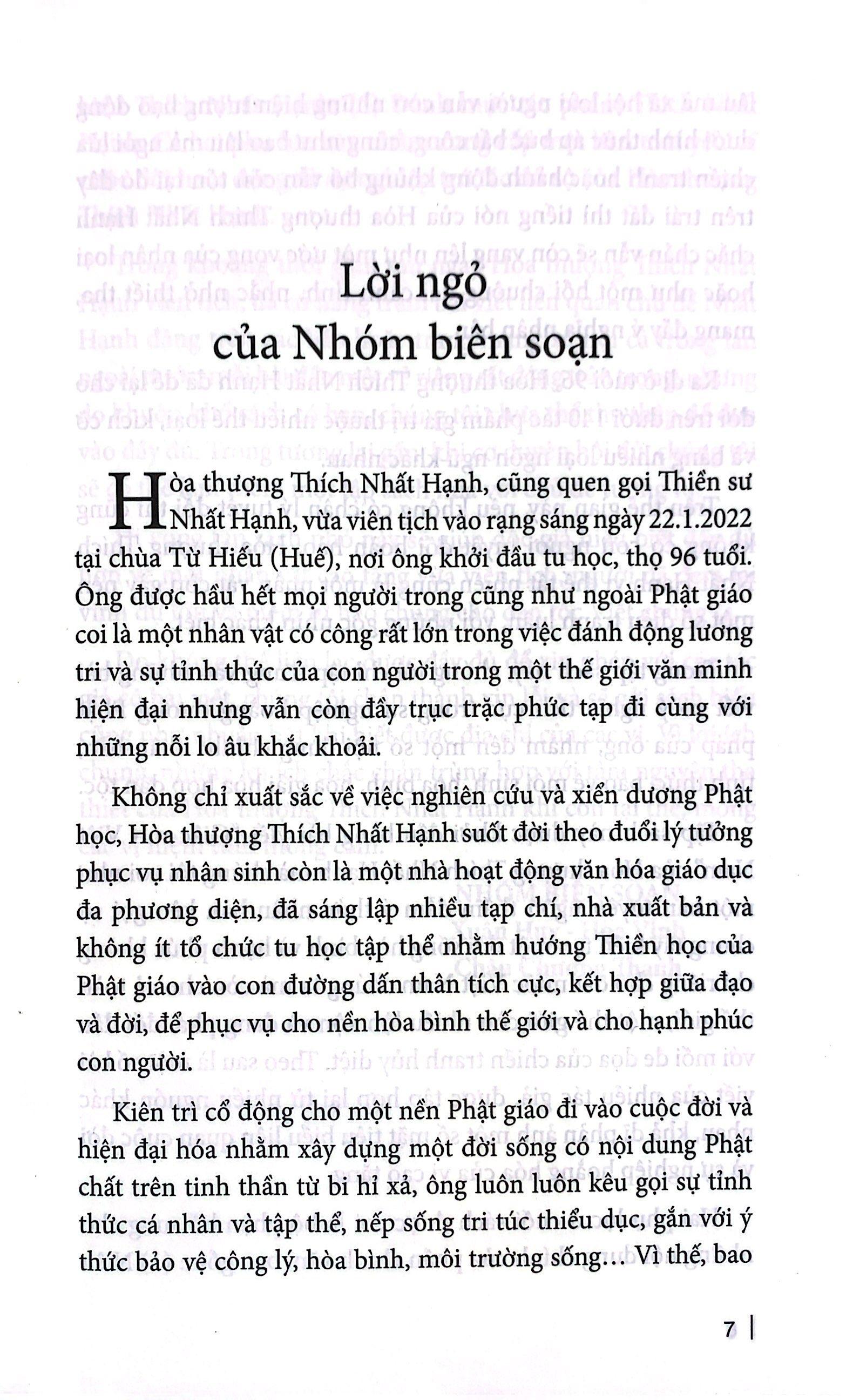 Thích Nhất Hạnh - Người Thắp Sáng Con Đường Tỉnh Thức