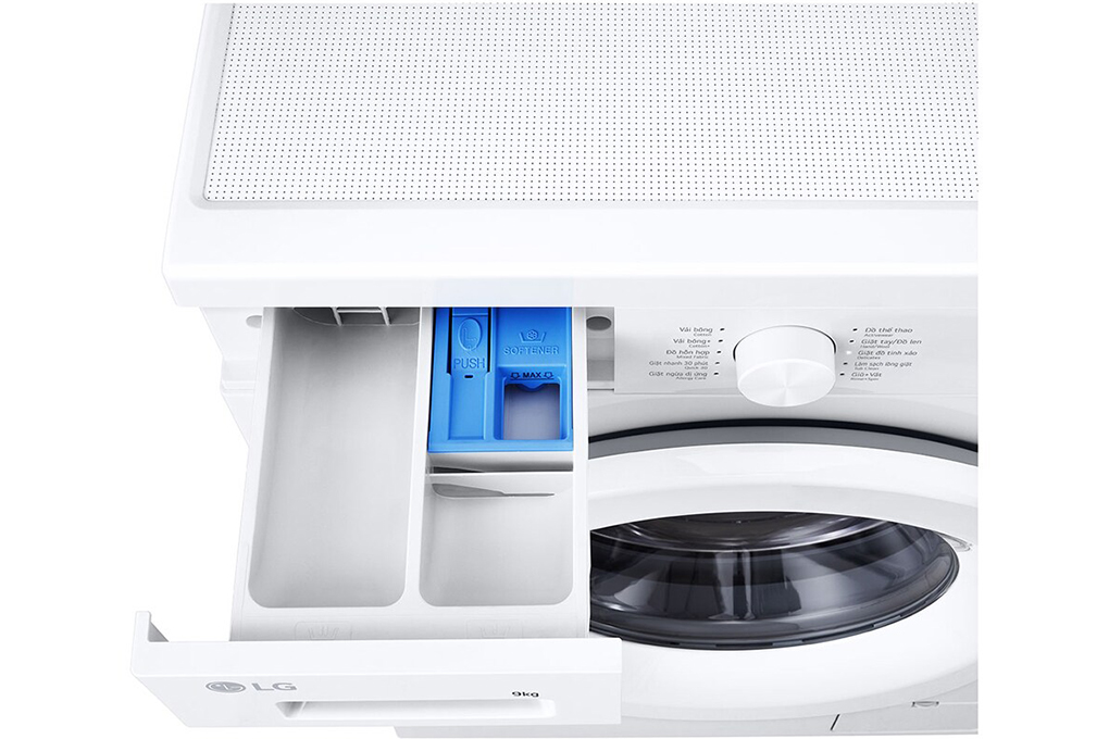 Máy giặt LG Inverter 9 kg FB1209S6W - Hàng chính hãng - Giao HCM và 1 số tỉnh thành