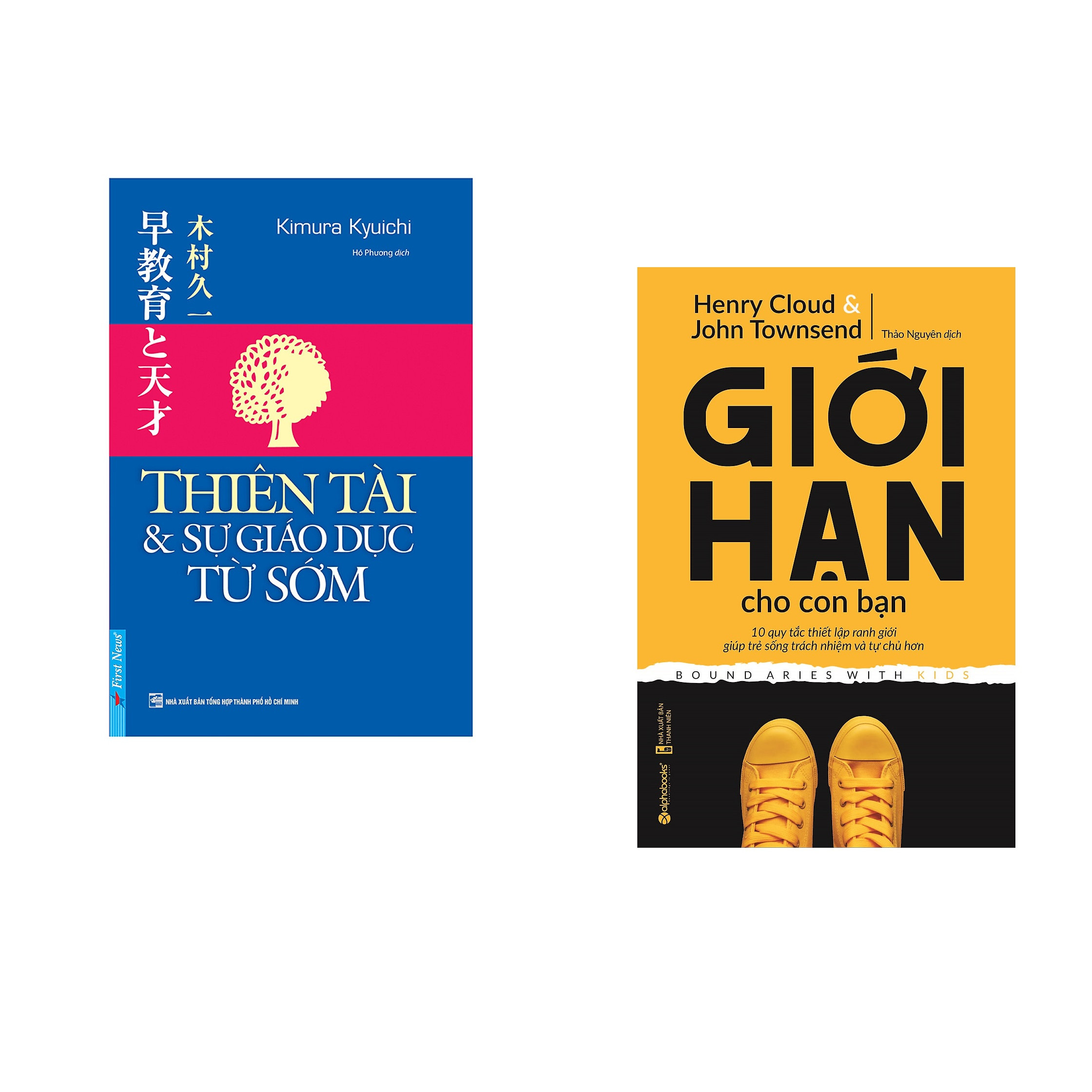 Combo 2 cuốn sách: Thiên Tài &amp; Sự Giáo Dục Từ Sớm + Giới Hạn Cho Con Bạn