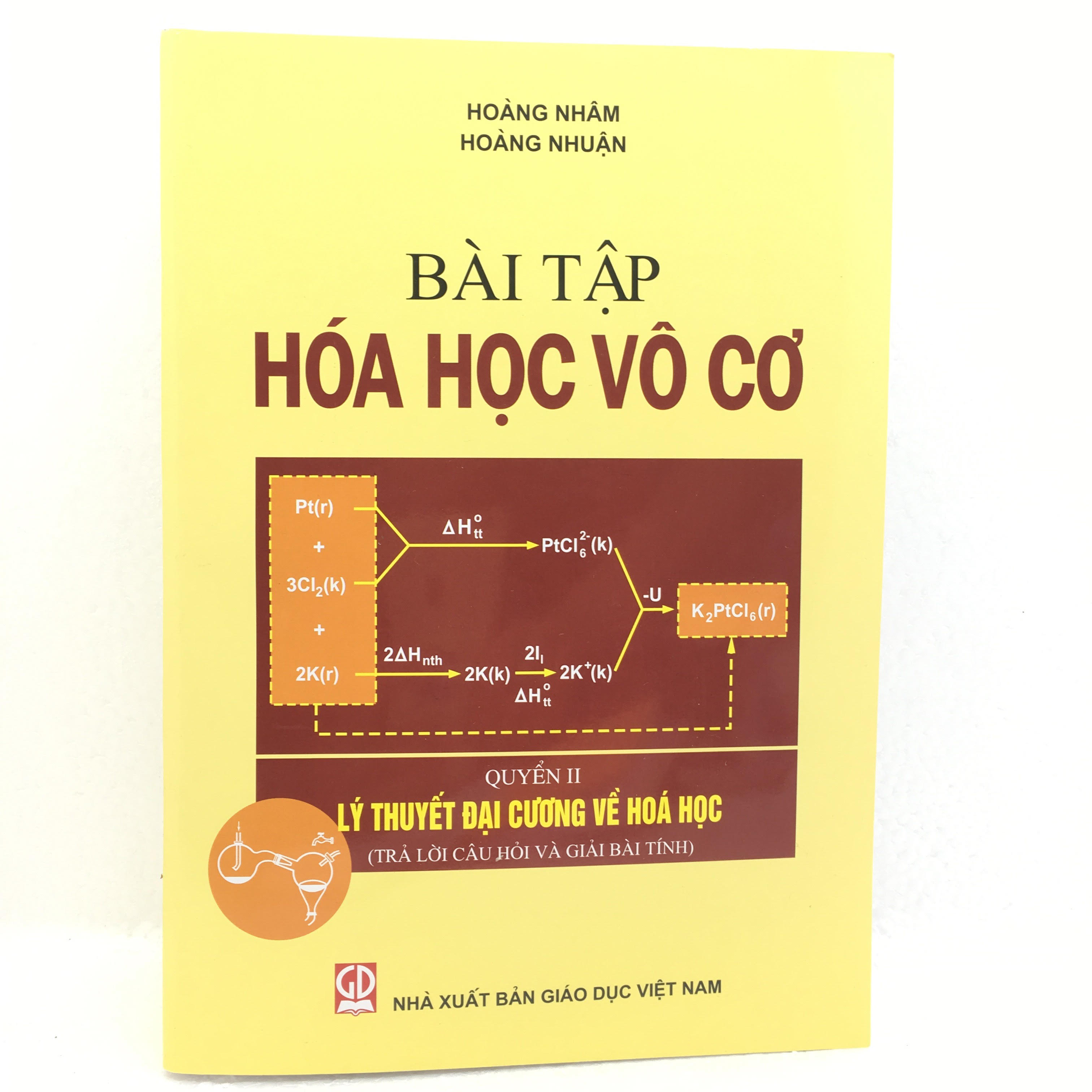 Combo sách Hóa Học Vô Cơ Tập 2 (sách và sách bài tập) tặng kèm sổ tay màu sắc