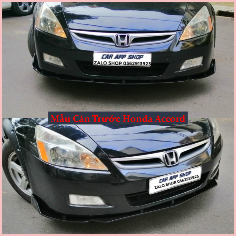 Cản trước Honda Accord Hàng loại 1 Tác Dụng Bảo Vệ Xe Chống Va Quyệt