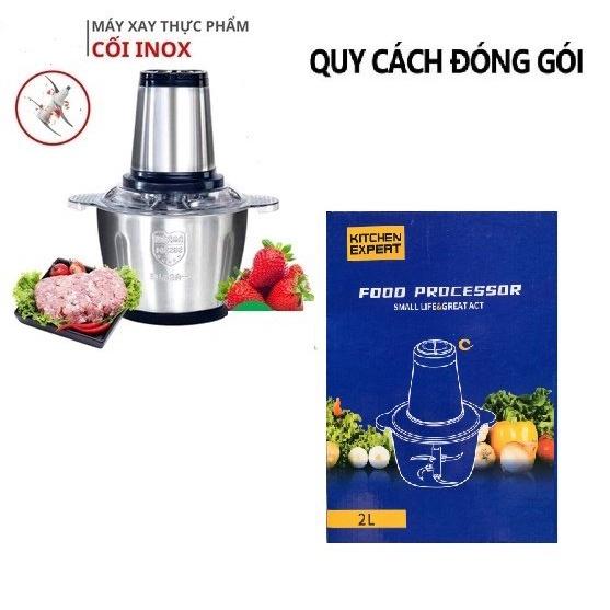 MÁY XAY THỊT INOX ĐA NĂNG FOOD PROCESSOR HDA XAY NHANH VÀ SIÊU MẠNH