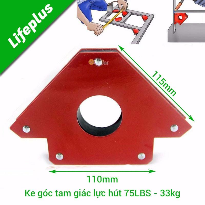 Ke góc nam châm tam giác