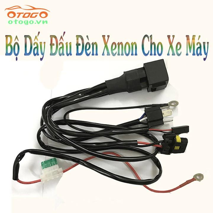 Bộ Đèn Xenon H4 Cao Cấp Có Pha Cos Siêu Sáng XE Máy