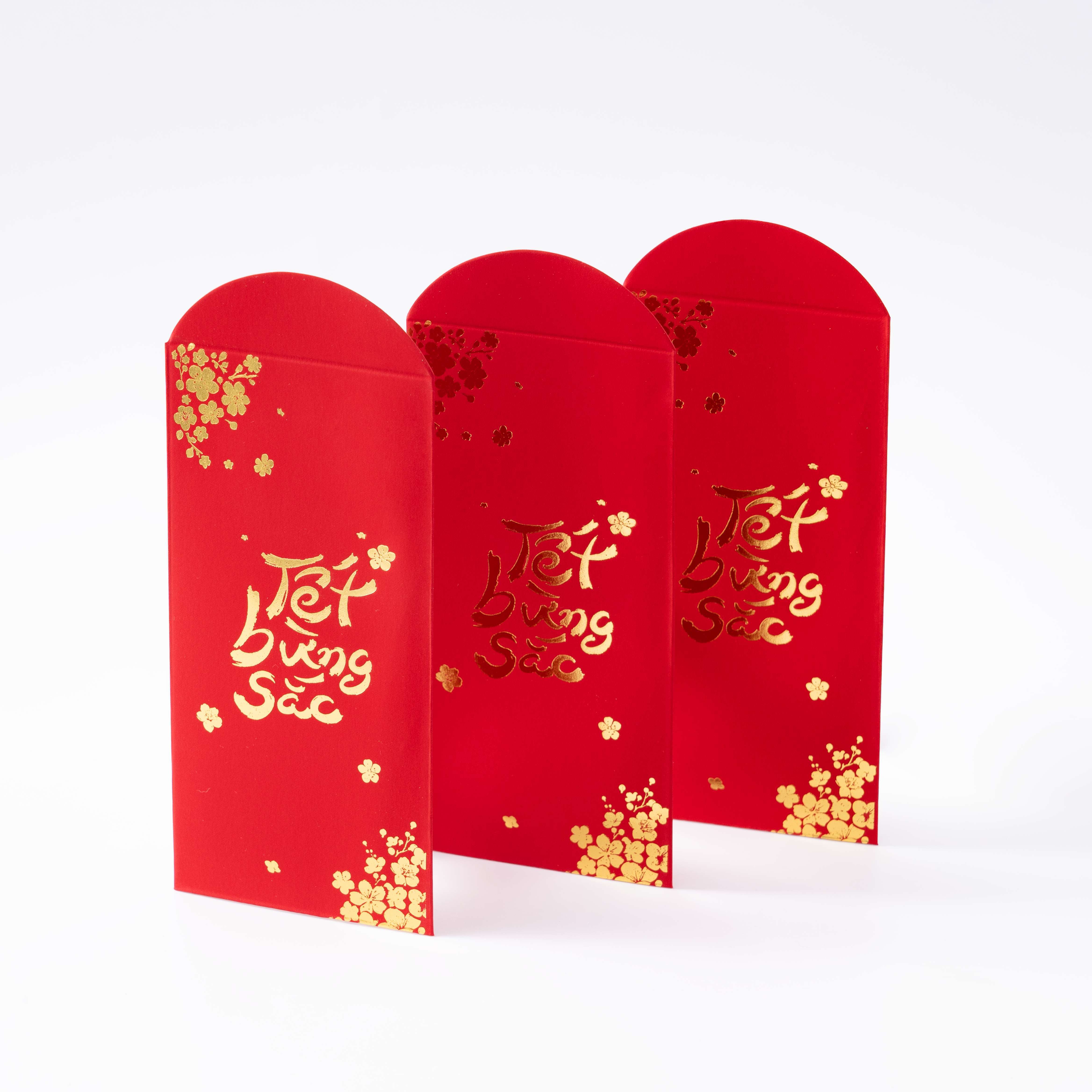 Set Bao Lì Xì TẾT BỪNG SẮC 2025 Zakka Naturals