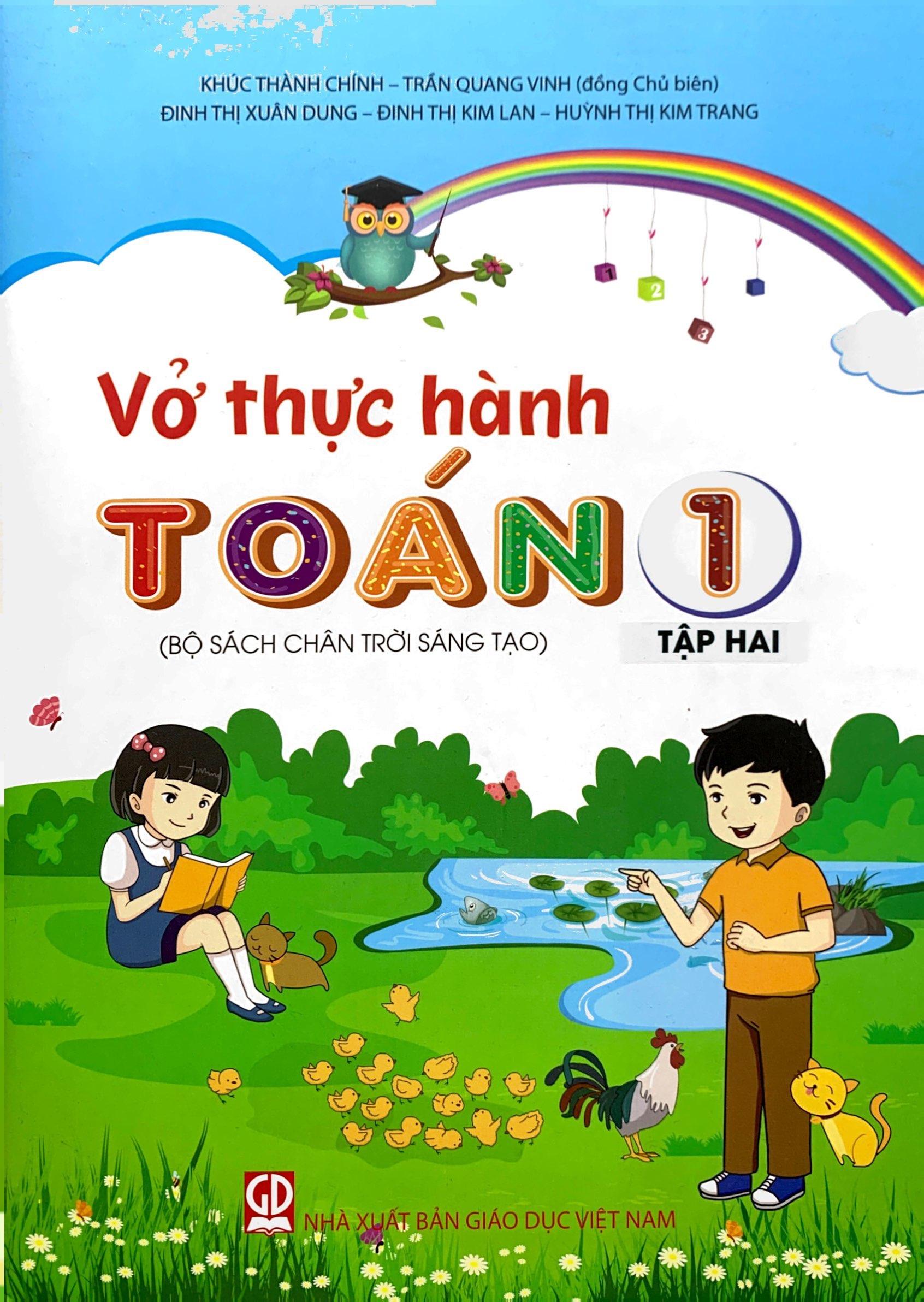 Vở Thực Hành Toán 1 - Tập 2 (Theo Bộ SGK Chân Trời Sáng Tạo) (2023)