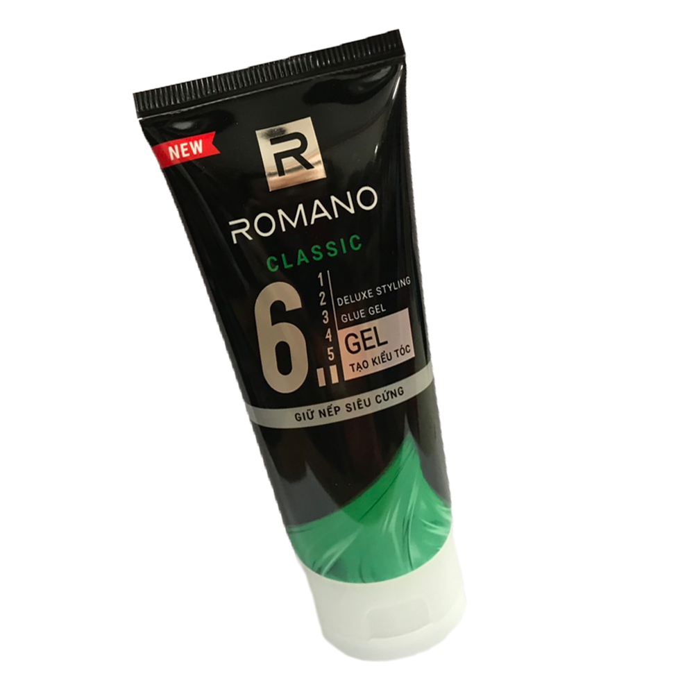 Gel vuốt tóc Romano Classic Siêu cứng 150g- Mẫu mới