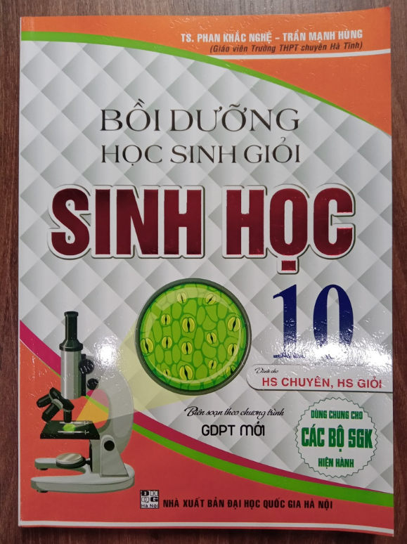 Sách - Bồi Dưỡng Học Sinh Giỏi Sinh Học 10