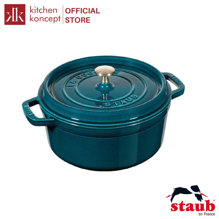 Nồi Tròn STAUB Màu Xanh Ngọc - 26cm