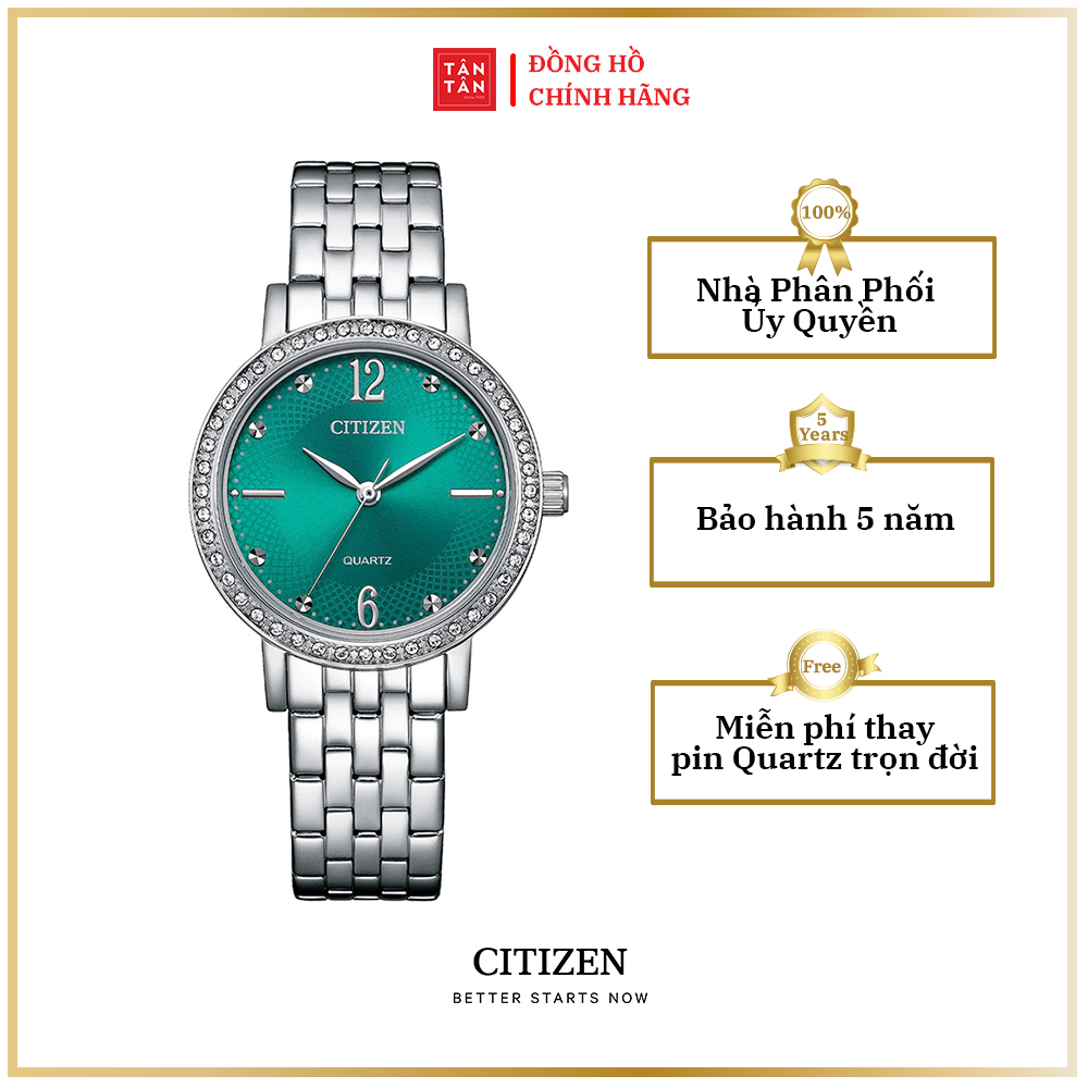 Đồng hồ Nữ Citizen Quartz EL3100-55Z 31mm
